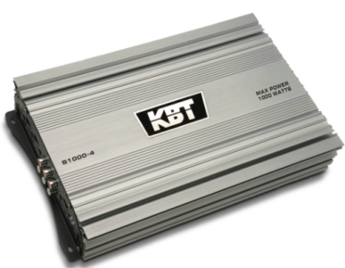AMPLIFICADOR KBT - S4-1000 - CARCASA NEGRA